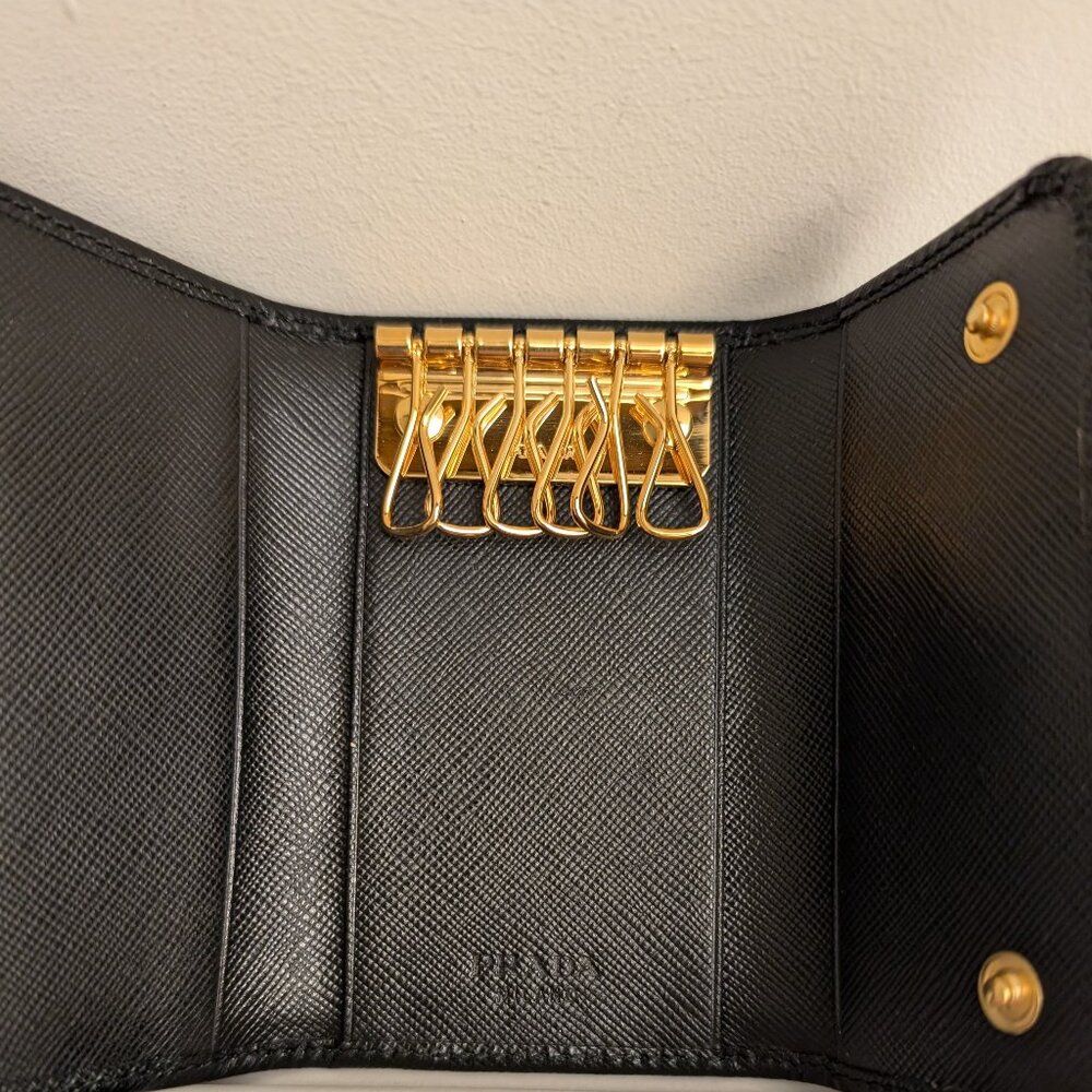 Prada TriFold KeyCase NWT - Picture 3 of 3